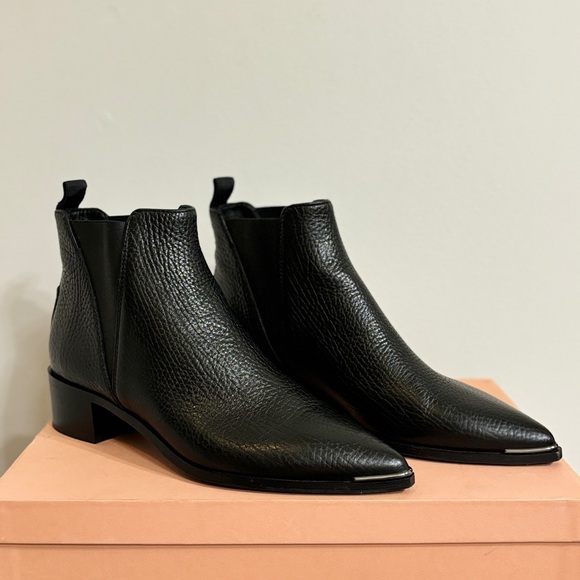 Acne Studios Jensen Boots Grained Leather - Picture 6 of 11